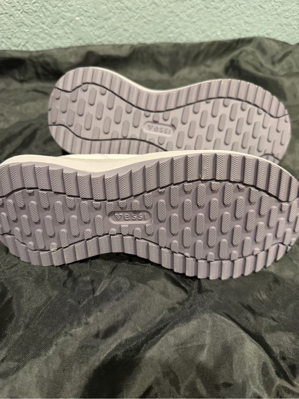 Vessi Stormburst Light Quartzite Waterproof Knit Sneakers, Women sz 6